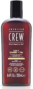 AMERICAN CREW 3-IN-1 CHAMOMILE + PINE Shampoo, Conditioner and Body Wash, 8.4 Fl Oz (Pack of 1) American Crew