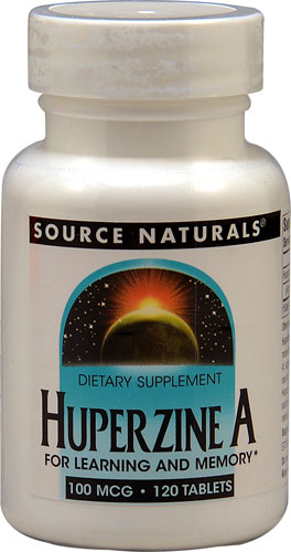 Huperzine A -- 100 mcg - 120 Tablets (Таблетки) Source Naturals