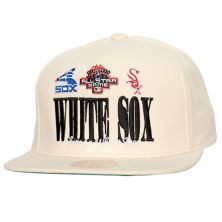 Men's Mitchell & Ness Cream Chicago White Sox Reframe Retro Snapback Hat Mitchell & Ness