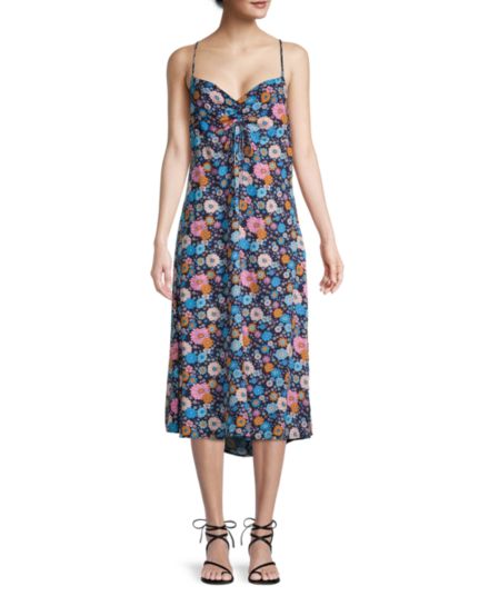 Платье миди с цветочным принтом Freesia Lucca