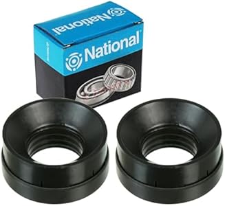 2 pc National Front Axle Shaft Seals compatible with Dodge Ram 2500 2003-2010 Sixity Auto