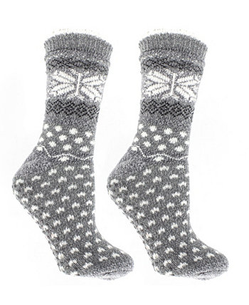 Женские нескользящие двухслойные теплые мягкие и пушистые носки-тапочки, 3 шт. MinxNY