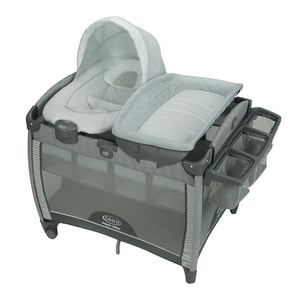 Graco Pack n Play Quick Connect Playard with Portable Bouncer, Raleigh, Unisex Visit the Graco Store