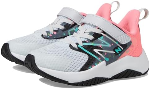 New Balance Unisex-Child Rave Run V2 Bungee Lace with Top Strap Shoe New Balance