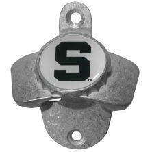 Michigan State Spartans Wall-Mounted Bottle Opener Siskiyou