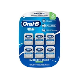 Oral B Glide Advanced Multi Protection Dental Floss Clean Mint - 6 Pack Oral-B