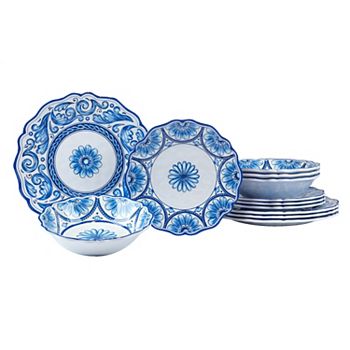 Certified International 12-Piece Veranda Dinnerware Set Certified International