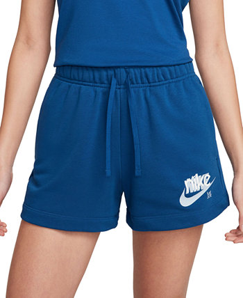 Women's Sportswear Club French Terry Graphic Fleece Shorts Nike