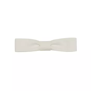 Rectangular Bow Tie in Cotton Poplin Saint Laurent