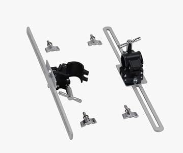 Gibraltar RKTT-ARMS Workstation Mounting Arms with Mounting Hardware, Secures the RKTT Tabletop to a Horizontal Tube, with Four Wing Screw Mounts and Washers Gibraltar