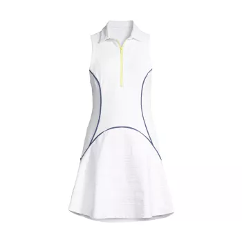 Платье А-силуэта с молнией спереди для гольфа и тенниса L'Etoile Sport