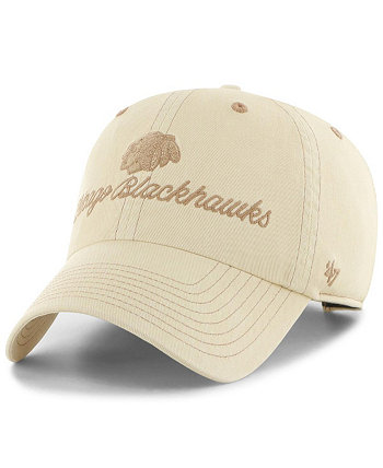 Женская кремовая регулируемая шапка Chicago Blackhawks Haze Clean Up '47 Brand