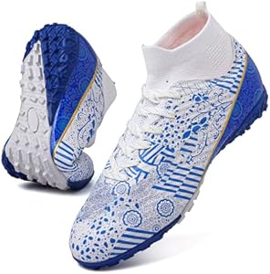 Мужская Обувь с шипами GRESKY Mens Soccer Cleats Women Soccer Shoes for Big Boy AG/TF GRESKY