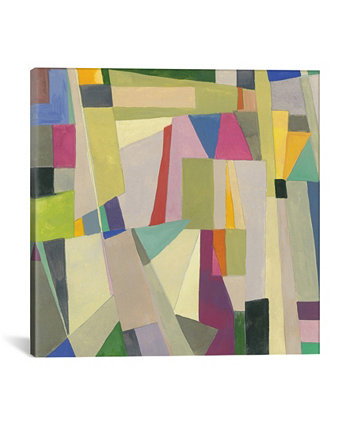 Холст "Лондон" Ким Паркер, завернутый в галерею - 18 "x 18" x 0,75 " ICanvas