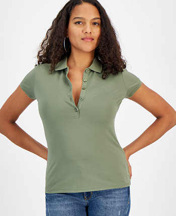 Женская рубашка-поло с короткими рукавами GUESS