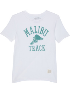 Cotton Malibu Track Crew Neck Tee (Big Kids) The Original Retro Brand Kids
