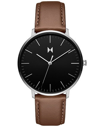Мужские часы Legacy Slim с коричневым кожаным ремешком 42 мм MVMT