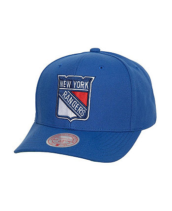 Мужская синяя регулируемая кепка New York Rangers Team Ground Pro Mitchell & Ness