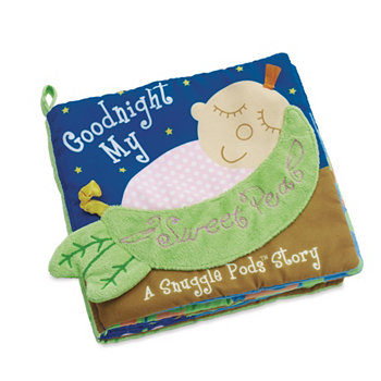 Мягкая книга активности Manhattan Toy Snuggle Pods Goodnight My Sweet Pea Manhattan Toy
