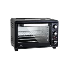 3-in-1 Deluxe Toaster Oven Compact Size Countertop Toaster, 1200W Abrihome