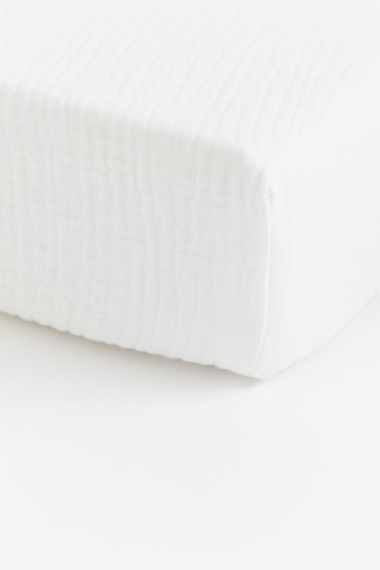 Муслиновая простыня для кроватки H&M
