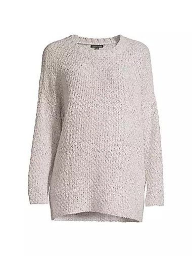 Женский Свитер Eileen Fisher Organic Cotton-Knit Crewneck Eileen Fisher