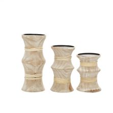 Stella & Eve Double Curved Candle Holder Table Decor 3-piece Set Stella & Eve