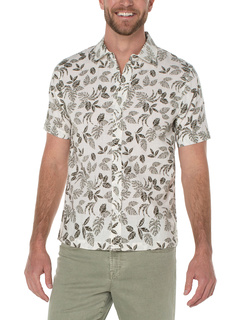 Рубашка с коротким рукавом с пальмовым принтом Liverpool Los Angeles