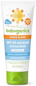 Детское солнцезащитное средство Babyganics SPF 50 Mineral Sunscreen Lotion Babyganics