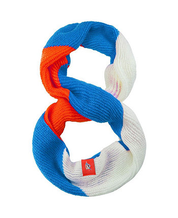 Женский вязаный шарф с цветными блоками Oklahoma City Thunder Infinity FOCO