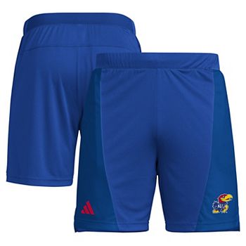 "Men's adidas  Royal Kansas Jayhawks Designed for Training 7"" AEROREADY Shorts" Adidas