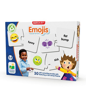 - Match It Emojis Набор из 30 совпадающих пар головоломок The Learning Journey