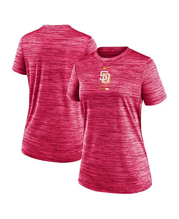 Women's Pink San Diego Padres City Connect Practice Velocity Performance T-shirt Nike