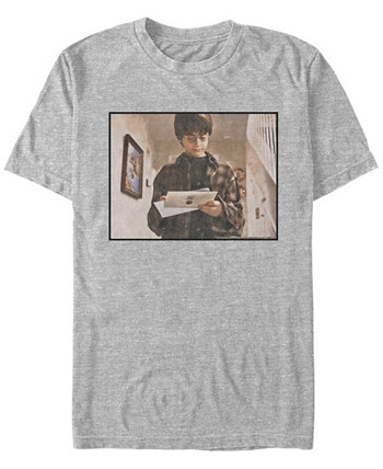 Гарри Поттер мужская футболка с коротким рукавом с надписью Hogwarts Letter FIFTH SUN