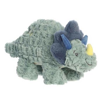 ebba Medium Green Softiesaurus 12" Traci Triceratops Adorable Baby Stuffed Animal Ebba