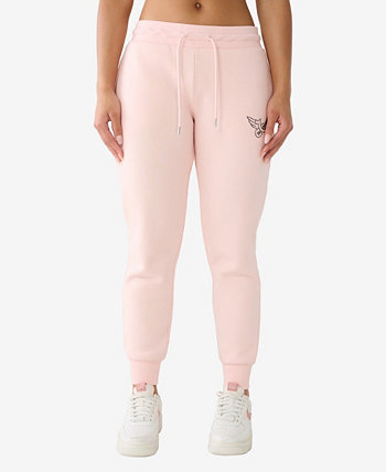 Женские брюки-джоггеры со средней посадкой в стиле ретро-подковы True Religion