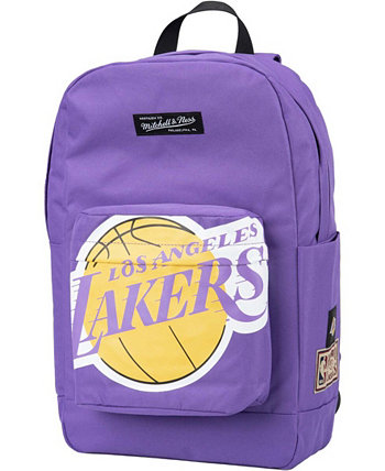 Мужской и женский фиолетовый рюкзак Los Angeles Lakers Hardwood Classics Mitchell & Ness