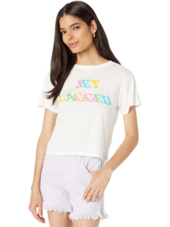 Jet Lagged Cotton Jersey Boy Tee Wildfox