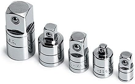 SK Tools USA 1/4" - 3/4" Drive, 5 Piece, Chrome Adapter Set , 4506 Sk