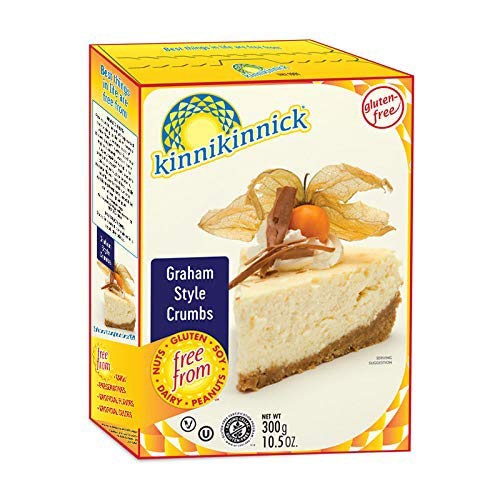 Kinnikinnick Foods Graham Style Crumbs Без глютена - 10,5 унций Kinnikinnick