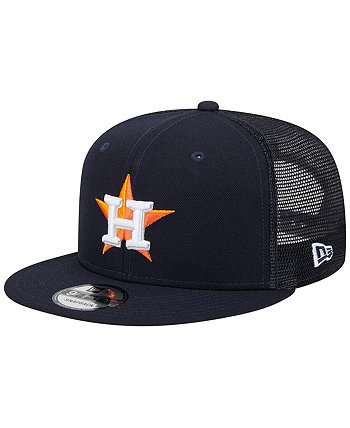 Мужская темно-синяя кепка Houston Astros Team Color Trucker 9FIFTY Snapback New Era