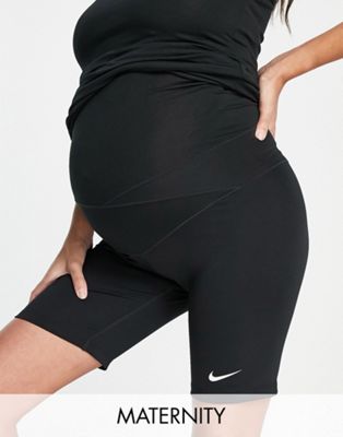 Черные леггинсы Nike Training Maternity Dri-FIT One 7 дюймов Nike