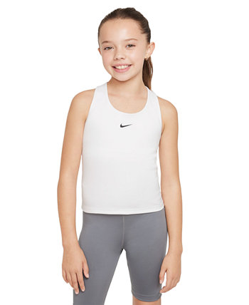 Спортивный бюстгальтер с логотипом Swoosh для больших девочек Dri-FIT Nike