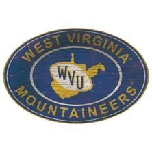Овальный настенный знак "Наследие альпинистов Западной Вирджинии" Fan Creations
