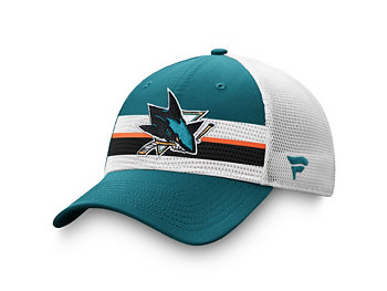 Бейсболка San Jose Sharks 2020 Draft Trucker Cap Authentic NHL Headwear
