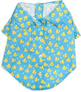 The Worthy Dog Rubber Duck Dog Shirt, Blue The Worthy Dog