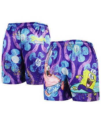 Мужские фиолетовые шорты Sponge Bob SquarePants Chalk Line
