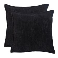 Chenille Stripe Throw Pillow 2-piece Set Unbranded