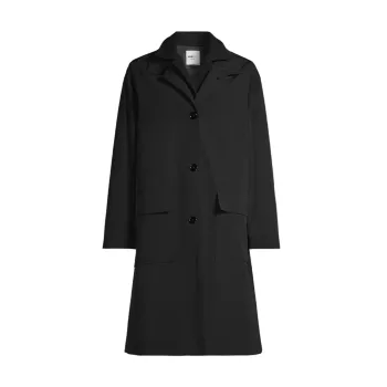 Двухслойное шерстяное пальто Jane Post