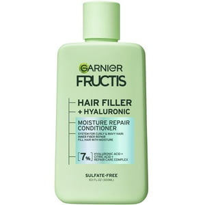 Garnier Fructis Hair Filler Moisture Repair Squeeze Conditioner with Hyaluronic Acid, 10.1 fl oz Garnier